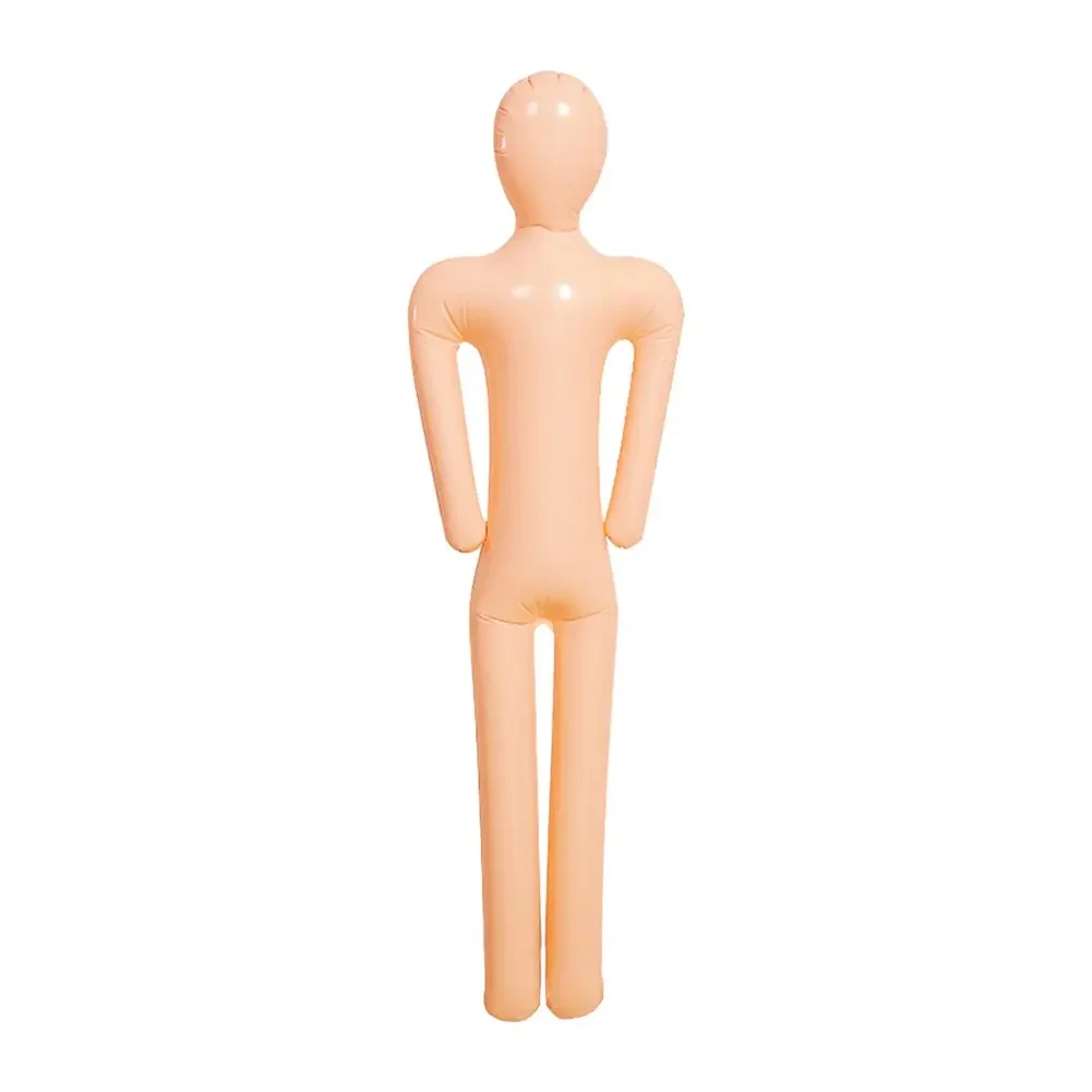 1PC Full Size Opblaasbare Lichaam Mannequin PVC Opblaasbare Mannequin Cosplay 4.9ft Halloween Kostuum Prop Opblaasbare Decoratie