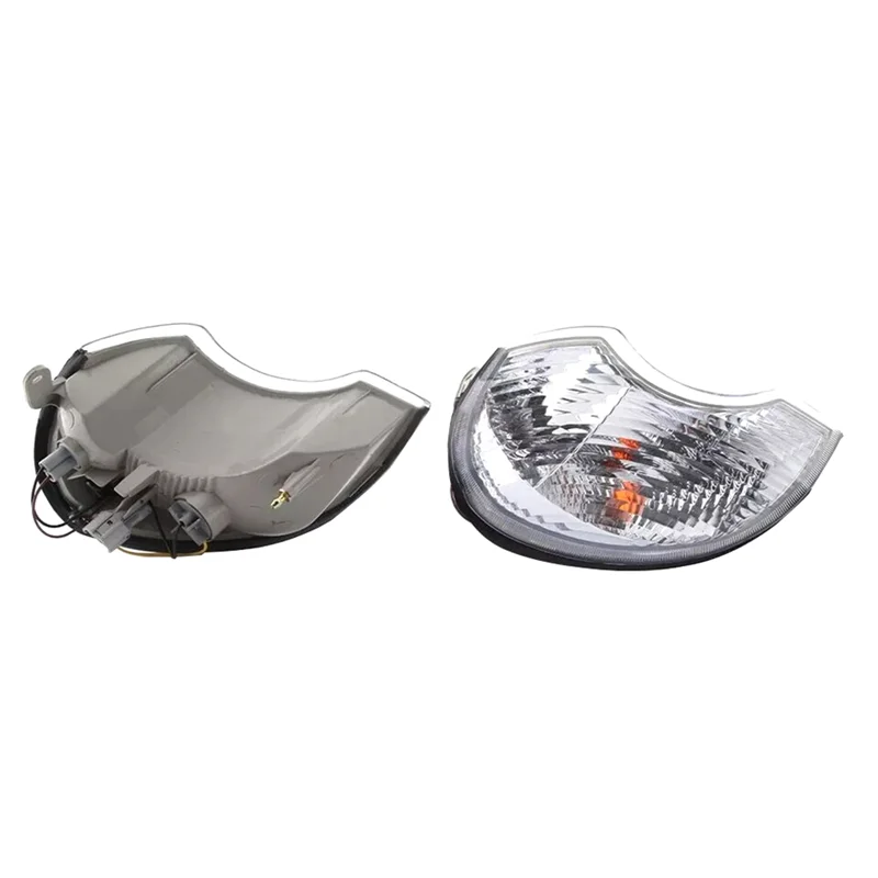 قسط 1 زوج الجبهة الضباب ضوء إشارة مصابيح الزاوية اليسار واليمين لشركة هيونداي تيراكان 2001-2006 92301-H1010 ، 92302-H1010 #4