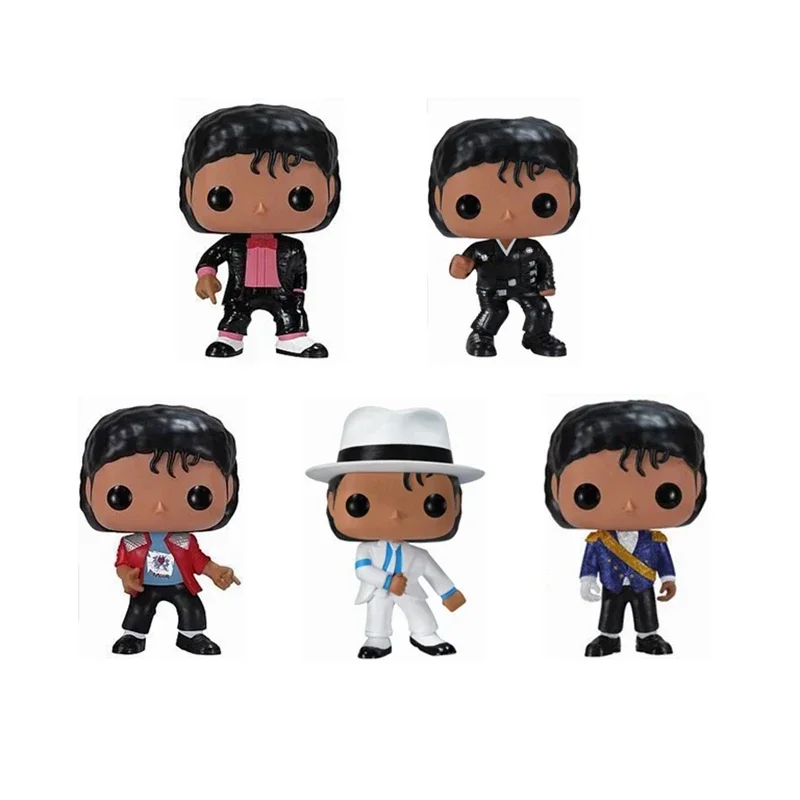 FUNKO POP MICHAEL.JACKSON Toys PVC #22 #23 #24 #25 #26 #359 Action Figure Collection Model Children Toys for Kids Gift