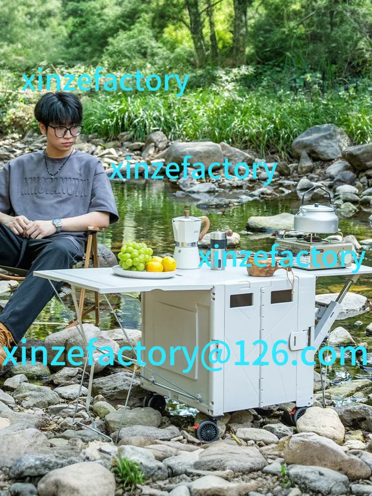

Be suitable for outdoor camping folding trolley shopping