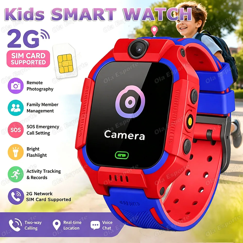 Kids Smart Watch with SOS APP Location Tracking