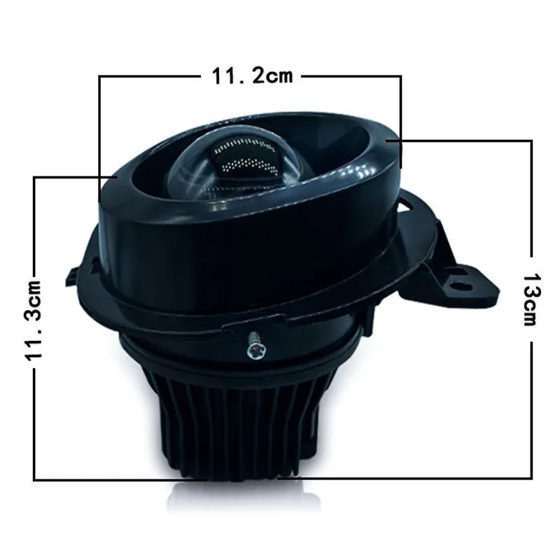 

For BMW 5 Series X2 X3 X4 X5 X6 2014-2017 Bi LED Fog Light Projector Lens 12V 45V Green Lemon 3000K 6000K Hi Lo Beam