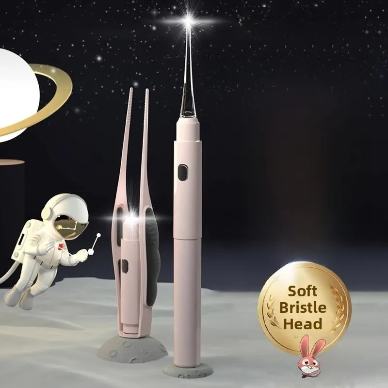 

Glowing Soft Head Ear Spoon for Babies Ear Cleaning Tool Not Harmful to Ears Visual Light up Ear Wax Removal Baby Special