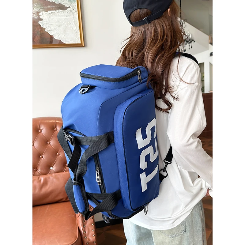 T25 Gym Sports Backpack for Women Man Handbag Fitness Travel Outdoor Yoga Shoe Shoulder Duffle Portable Weekend Training Bag