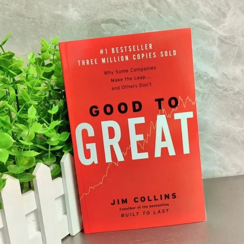 

Why Some Companies Make The Leao and Other Don't Good To Great By Jim Collins in English Paper Book