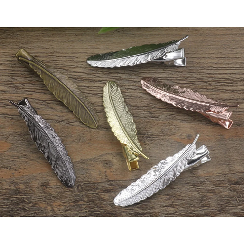 

25pcs Vintage Hair Clips Leaf Flower Butterfly Alloy Hair Barrettes For Women Hairpin Accessories Decorative Grips Holders