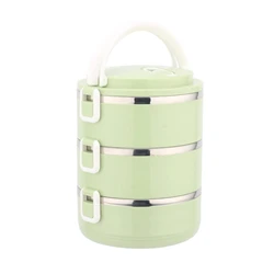 1/3Layer Portable Stainless Steel Thermal Lunch Box Multi-Purpose Microwave Bento Box With Lids Leakproof Food Container Box
