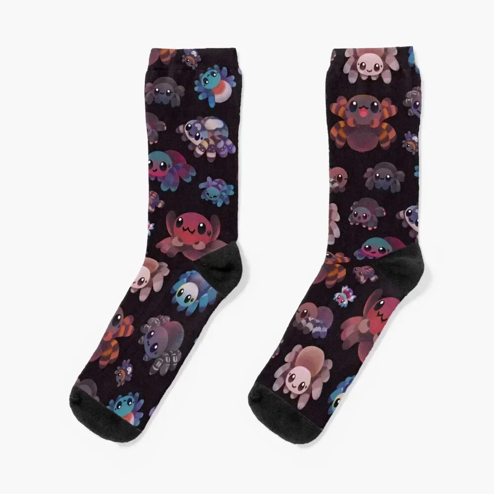 

Tarantulas - dark Socks Stockings ankle Boy Socks Women's