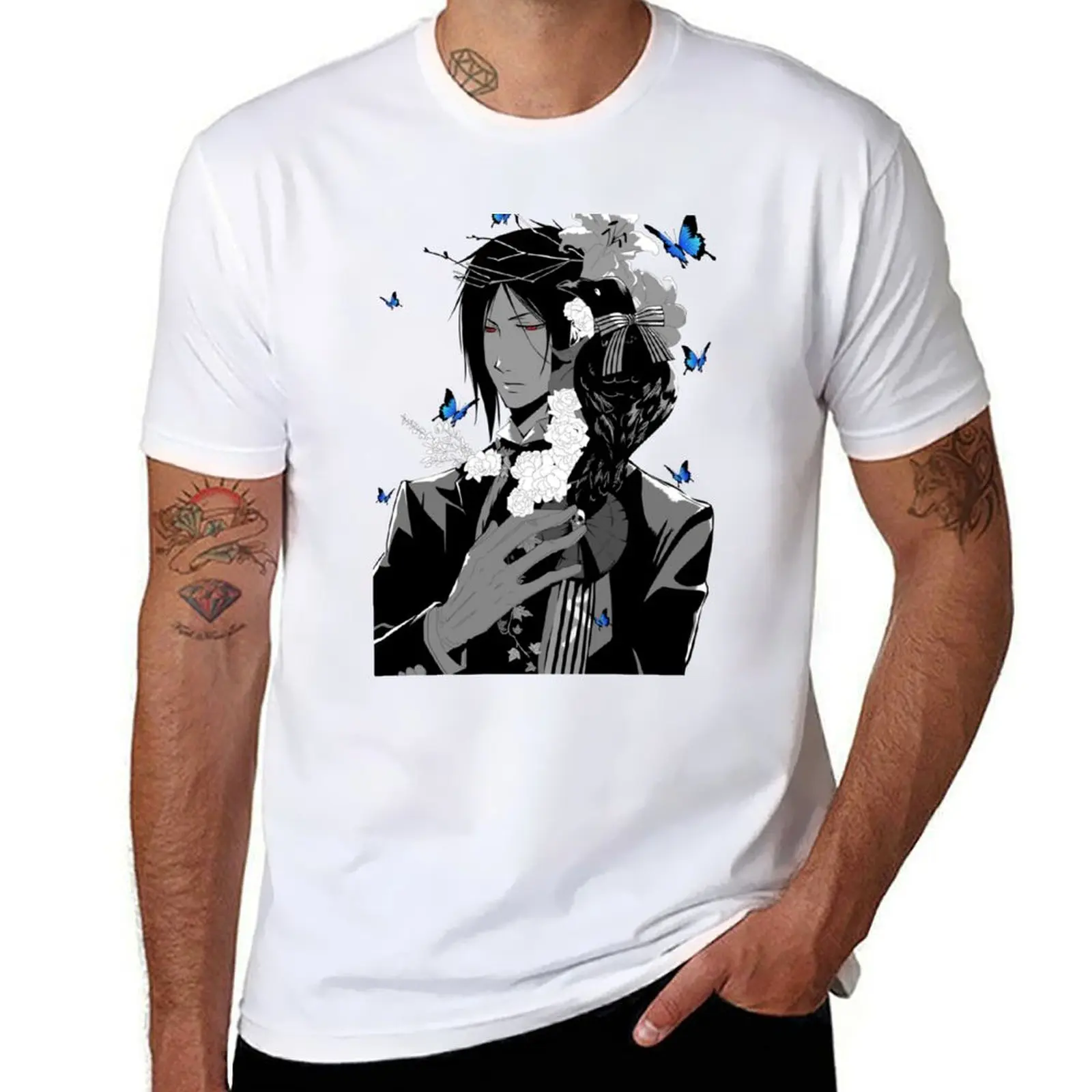 

Футболка One Hell of A Butler, мужская футболка с рисунком, хлопковые футболки, футболка высокого качества