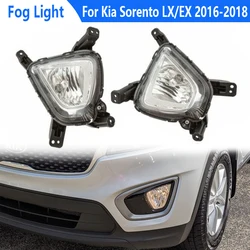 Car Front Fog Lamp For Kia Sorento LX/EX 2016 2017 2018 Fog lights Signal headlights Car Accessories 86525C6020 86526C6020