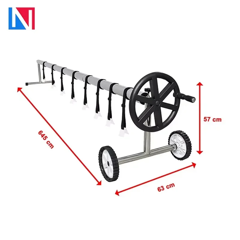 Top Quality Aluminum Swimming Pool Cover Roller Reel Pool Cover Reel