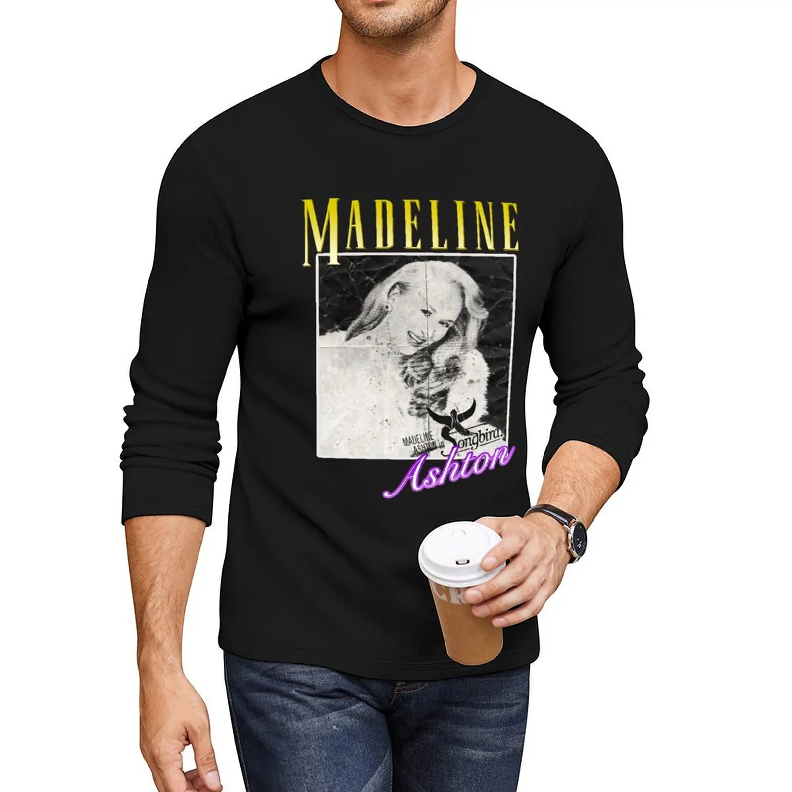 Madeline Ashton Death Becomes Her Long T-Shirt boys white t shirts oversized t shirt black t shirt anime funny shirts for men