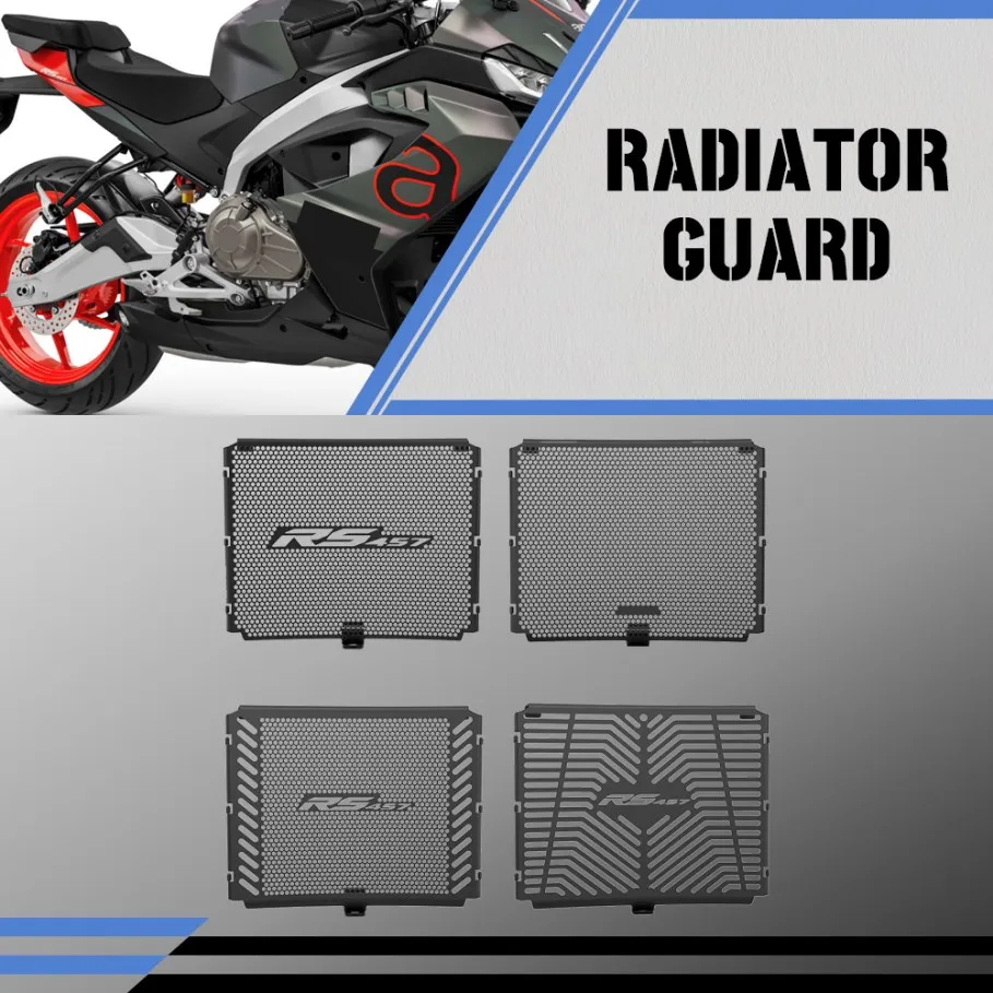 

RS 457 Motorcycle Accessories Radiators Grille Guard Cover Protector Protection For Aprilia RS457 2024 2025 2026 Radiator Guard