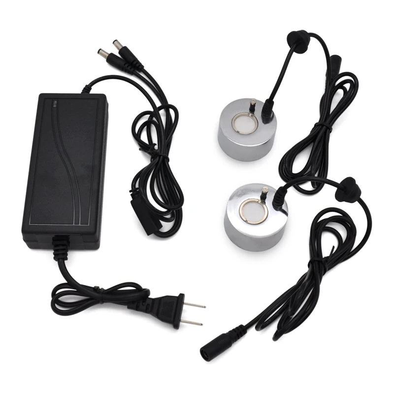 ABRG-Mist Maker Fogger ультразвуковой увлажнитель воздуха 2 шт. распылительные головки фонтан для воды пруд распылитель для тумана увлажнитель воздуха вилка стандарта США