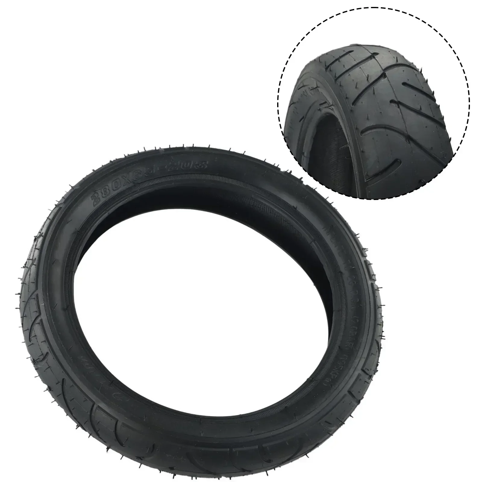 For Pushchair Childen Car Outer Tire Inner Tube 12 Inch Accessories Replace Thicken Tyre Tube Wearproof Useful