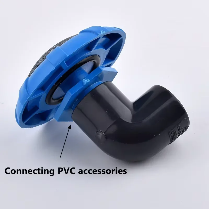 Conector de fornecimento de oxigênio em pvc, aerador de pedra de bolha para aquário, bomba de tanque de peixes, placa de oxigênio hidropônico, mini acessórios de bomba de ar