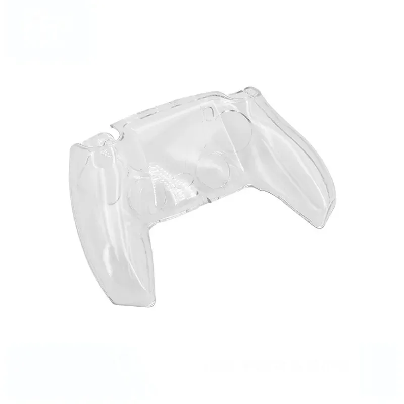 for PS5 Controller Crystal Case Transparent Protective Cover for PS5 Wireless Gamepad PC Compatible Clear Shell