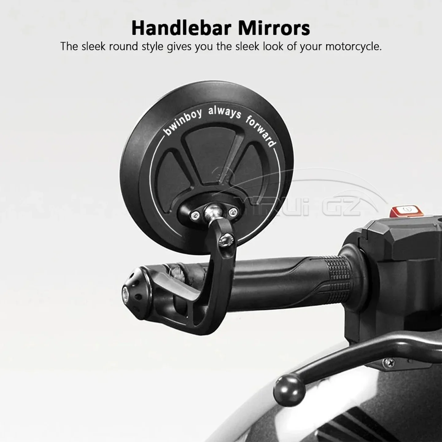 دراجة نارية الرؤية الخلفية المقود مرآة الرؤية الخلفية ل الهندي FTR 1200 S FTR 1200 الكربون FTR 1200 S 1200 الرجعية المقاود مرآة جانبية