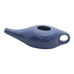 250Ml Ceramic Neti Pot Nose Cleaning Pot Durable Leakproof Spout Pot For Nasal Rinsing Nose Washing Men And Women