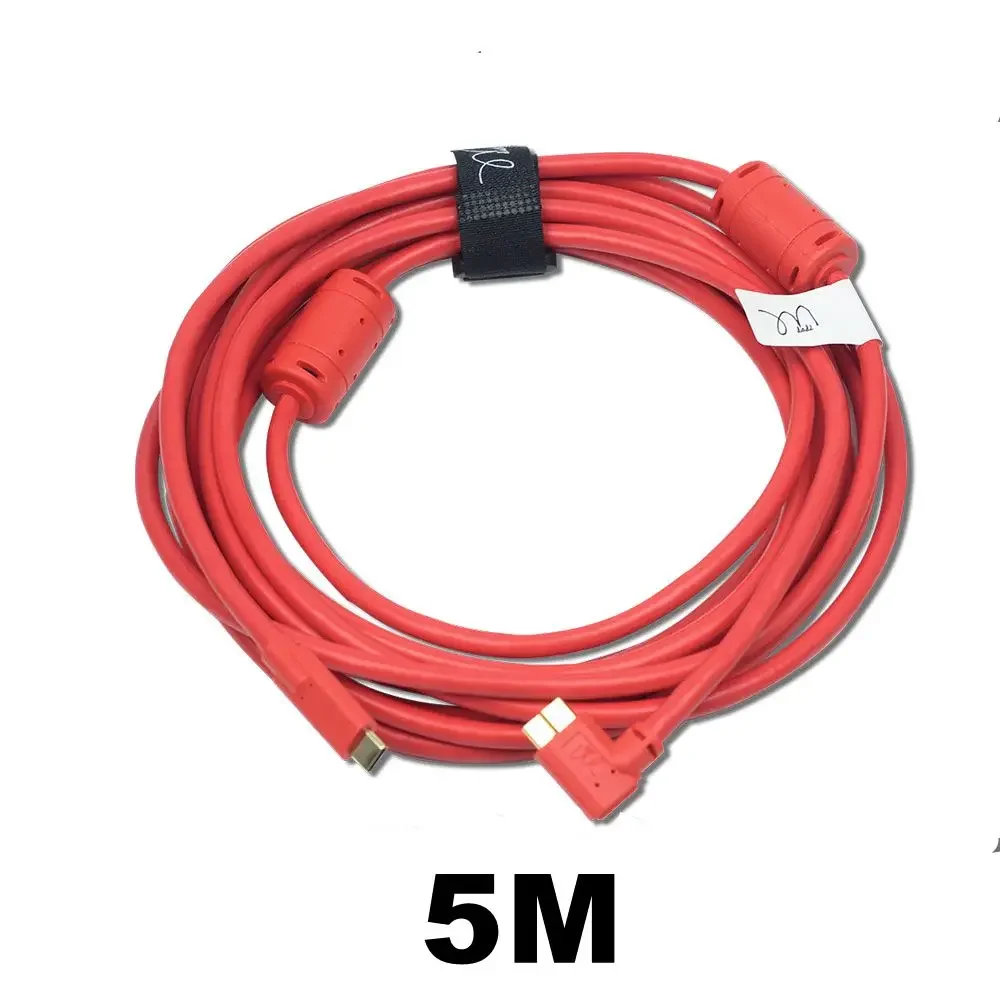 

USB 3.0 Type-C Micro-B Angled Camera Data Cable 3/5M For Canon 5d4 5DS 5DSR Nikon D800 D800e D810 D850 SLR Camera To Computer