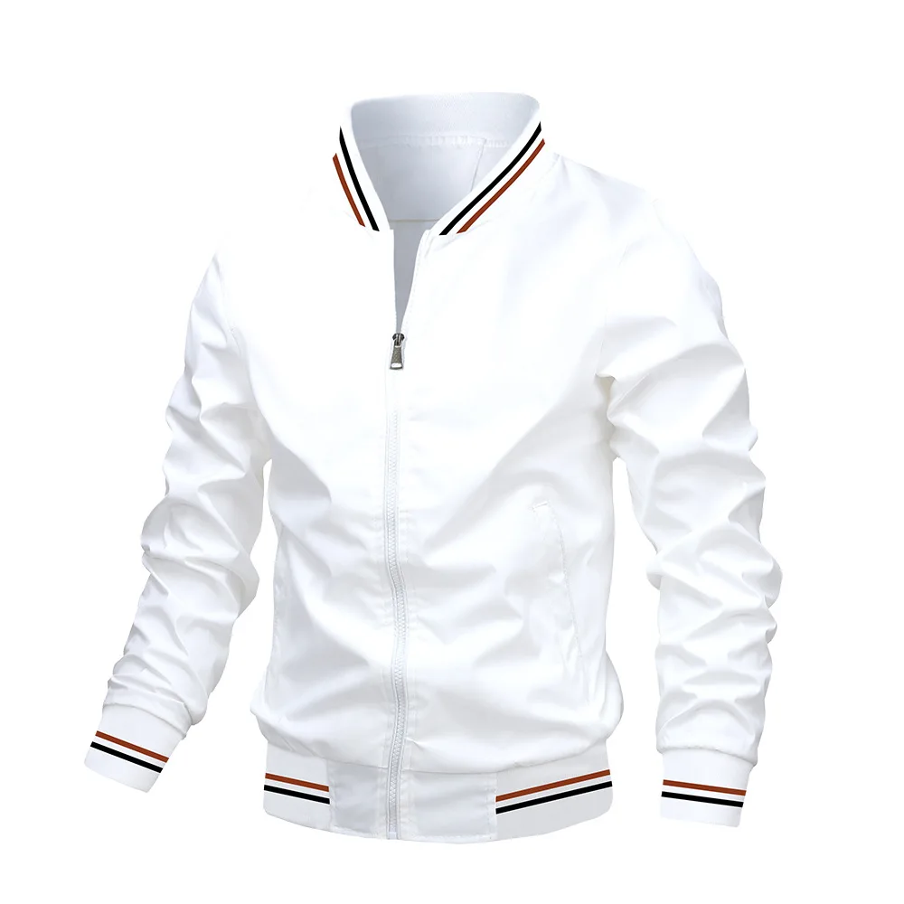 New sports jacket fashion men autumn winter Europe and the United States casual coat fashion trend outerwear sports jacket