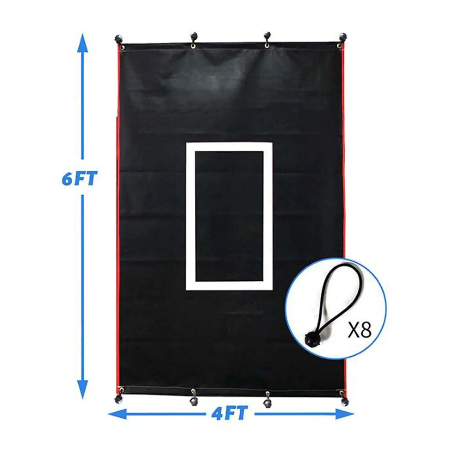 baseball-protector-pitching-target-heavy-duty-batting-cage-net-mat-for-youth-equipment-and-accessories