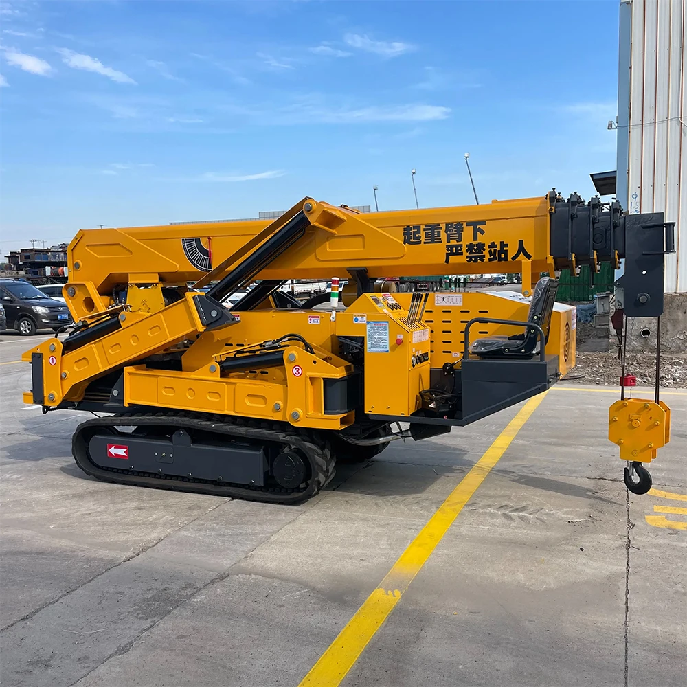 High Quality Track 5 Ton Spider Crane Building Lifting 5T 8T Spider Crane for Construction Site Professional Lifting Machine