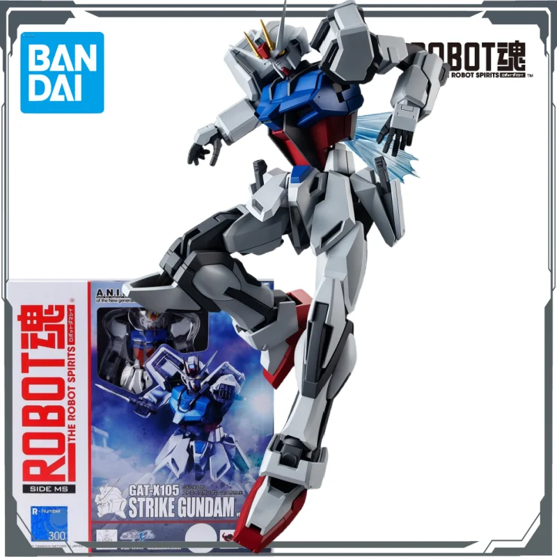 

Bandai Original ROBOT Soul Regular Edition 300 Strong Attack on Gundam Ver. A.N.I.M.E.Anime Handheld Toys Collection Accessories