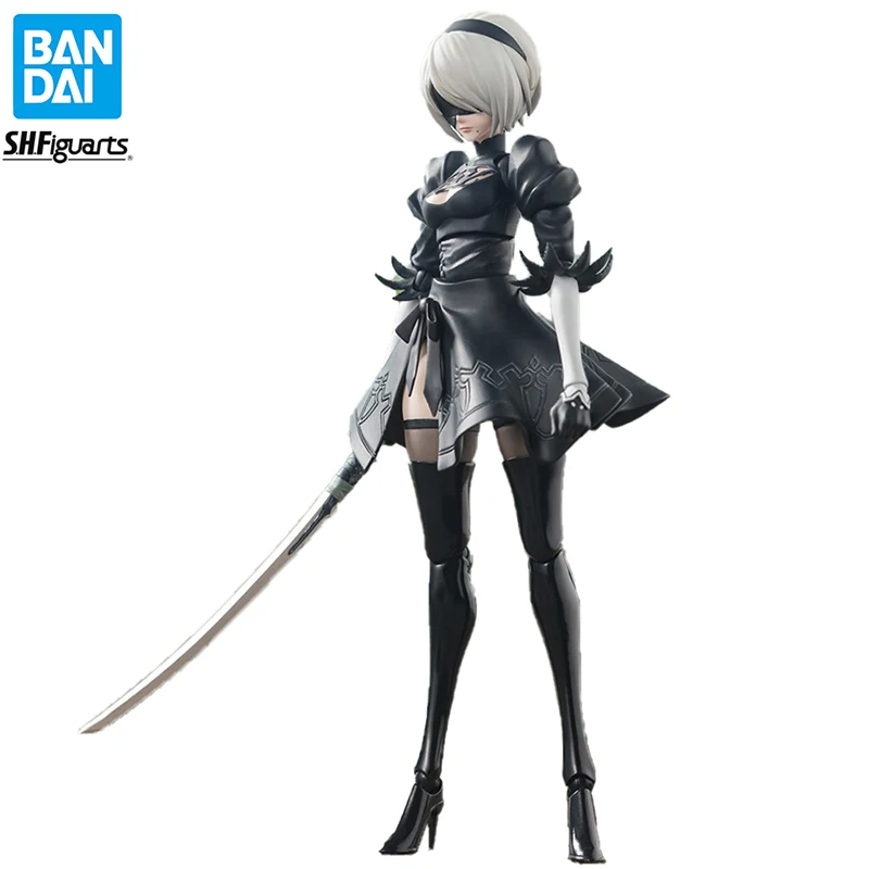 

IN STOCK Bandai S.H.Figuarts NieR: Automata Yorha No. 2 Type B 2B 15 cm Exquisite Game Collectible Action Figure Model Gift Toys