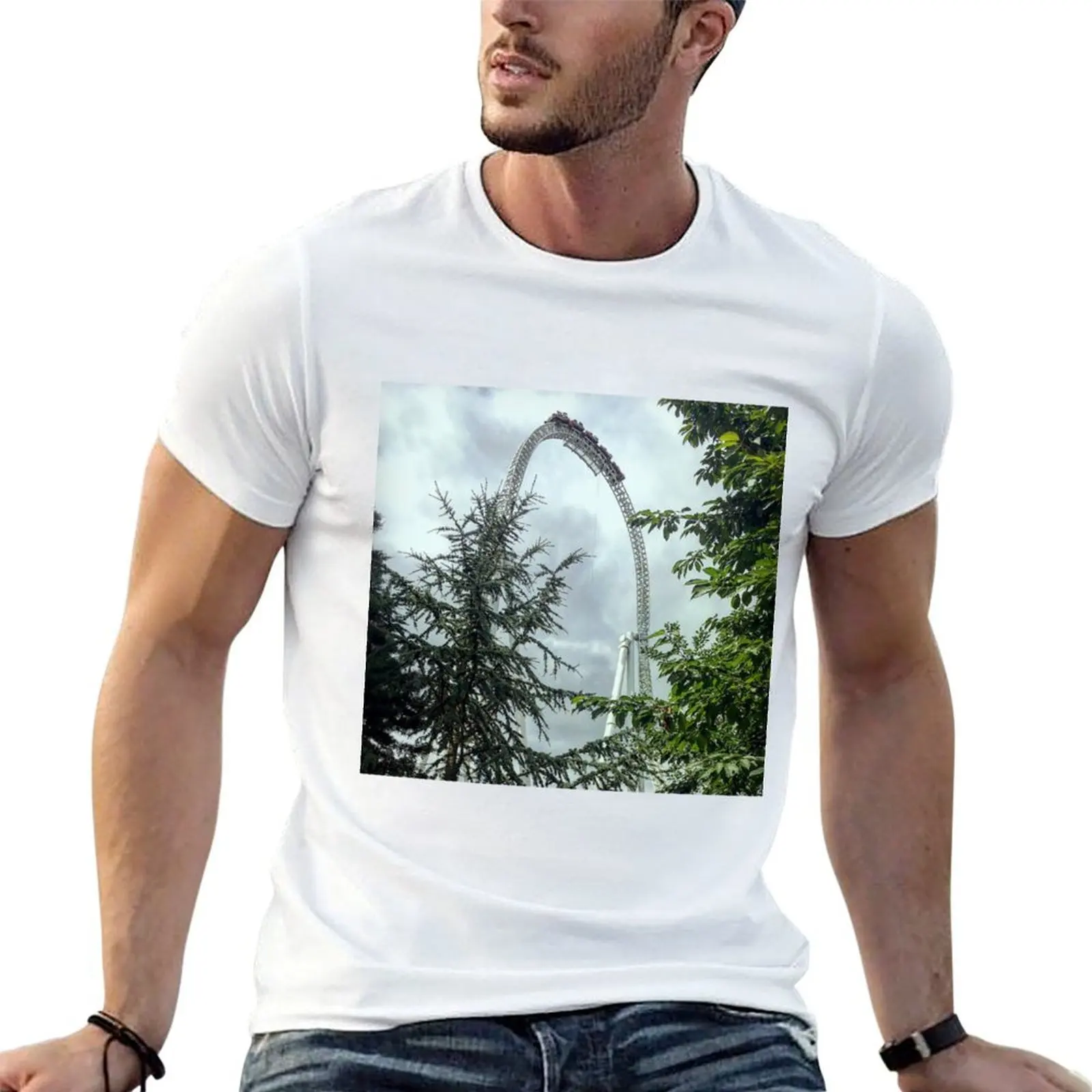 

Thorpe Park: Stealth T-Shirt man t shirt luxury anime t shirts for man black cotton t-shirt plain for man package T-Shirt