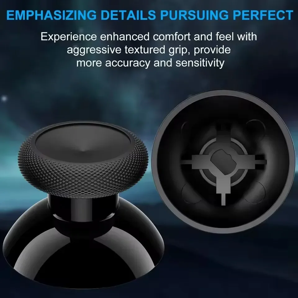 10 قطعة استبدال Thumbsticks ل PS5 PS4 PS3 تحكم التناظرية Thumb Sticks ل XBOX ONE سلسلة 360 عصا التحكم قبعات إصلاح أجزاء