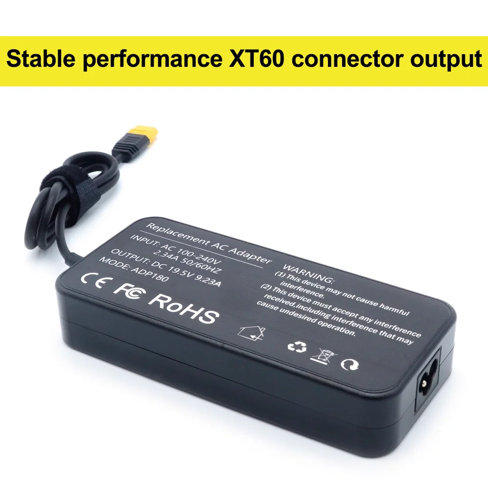 ToolKitRC ADP200 200W 10.3A Power Supply with XT60 Output Adapter for RC iSDT GTPower HotRC SkyRC Chargers