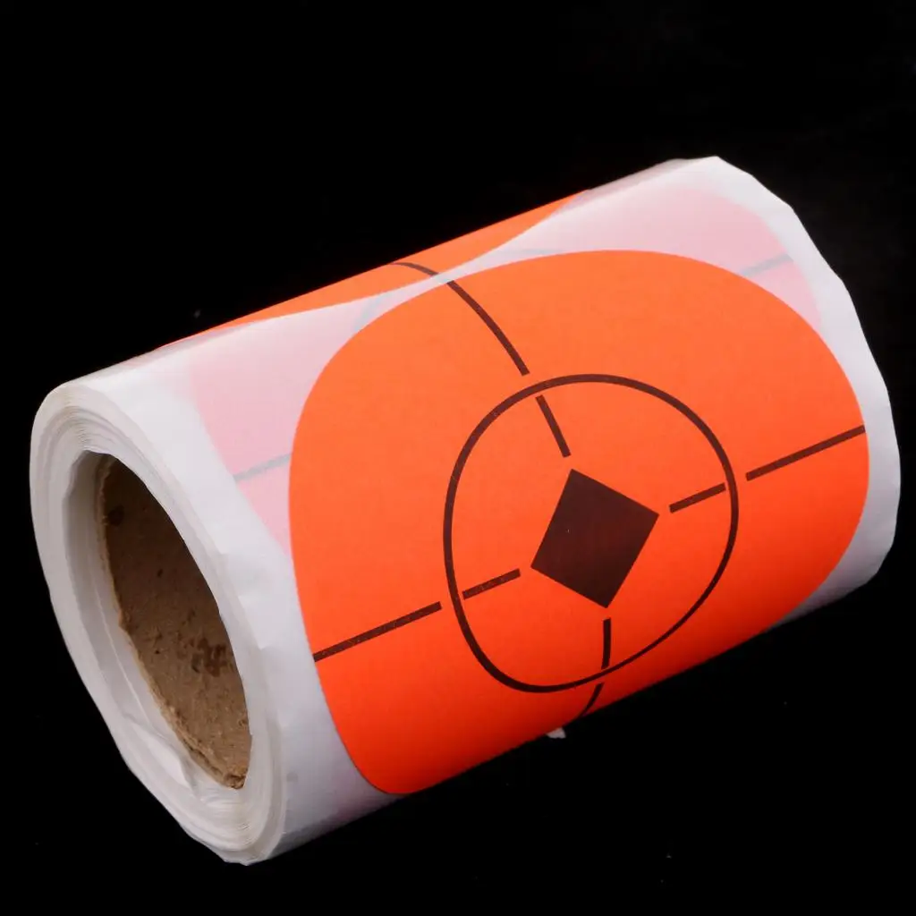 100pcs 7.5 Diameter Self Adhesive Shooting Target Round Paper Target Sticker