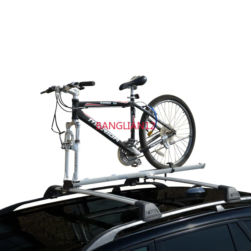 Roof bicycle frame, load 50kg, need to remove the front wheel installation