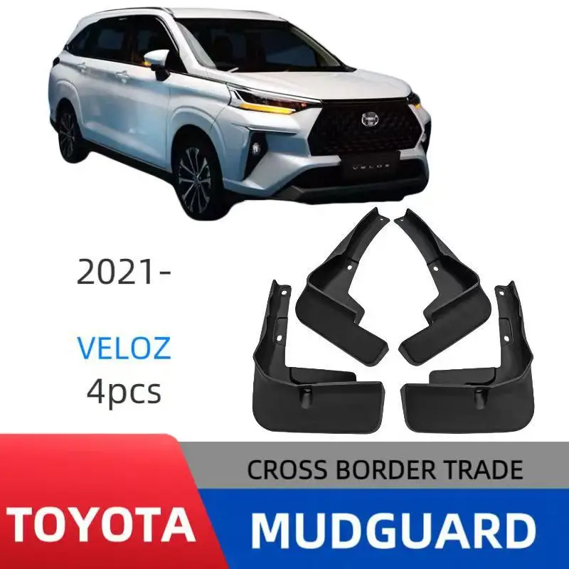 Adecuado para Toyota VELOZ 2021-2025 guardabarros de cuero veloz guardabarros de neumático de coche accesorios de coche guardabarros de coche