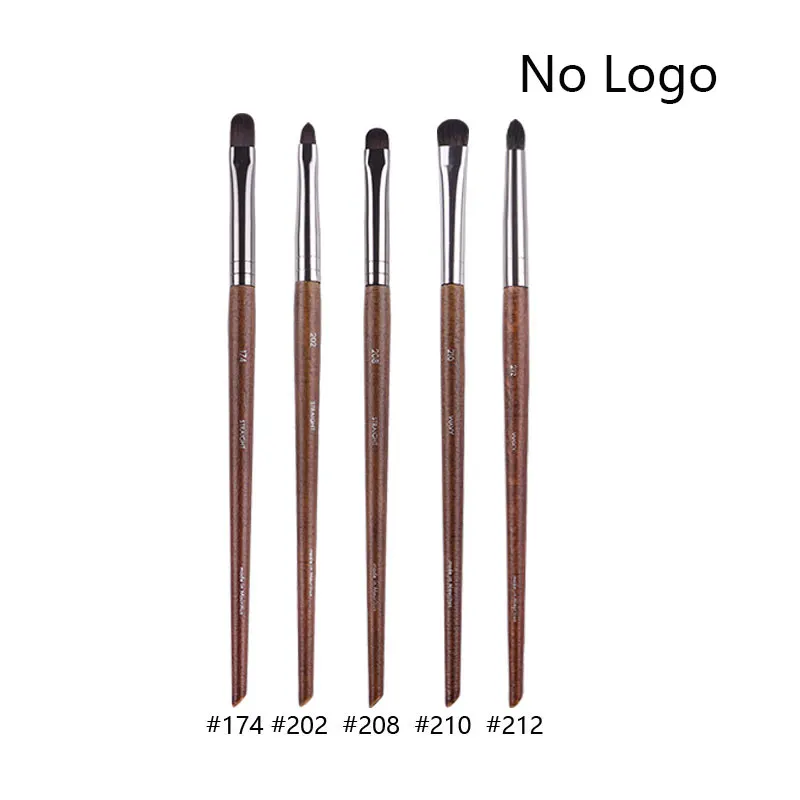 5pcs/set Natural Wood Eyeshadow Makeup Brushes Eye Detail Make Up Brush Concealer Crease Smudge Cosmetic tools Set Thin liner