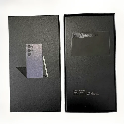 삼성 갤럭시 S24 울트라 S24 플러스 휴대폰 포장 상자, 사용자 매뉴얼 카드 핀 도장 스티커 포함, 빈 소매 상자, 신제품 