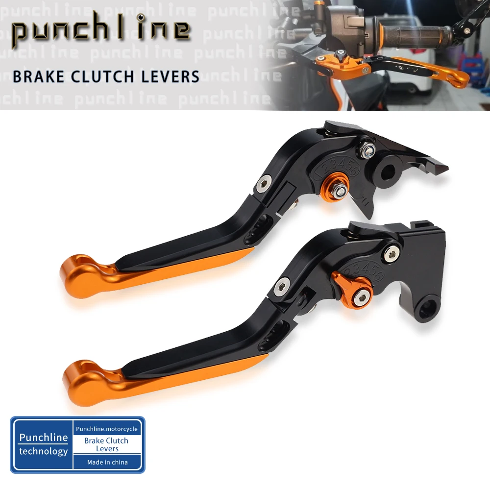 Fit 250 Duke Clutch Levers For 200 Duke RC200 RC 200 RC125 125 Duke 14-22 390 Duke/RC390 13-17 Adventure Folding Brake Handles