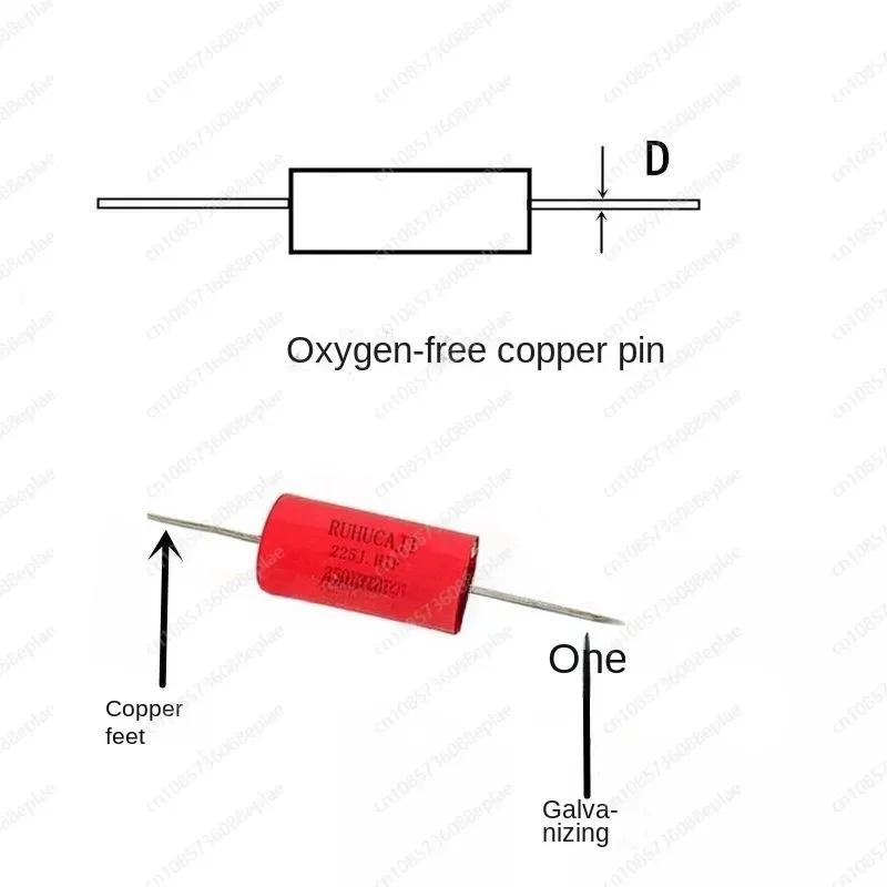 1~ 47UF speaker speaker frequency divider treble stepless MKP capacitor 2.2/3 3/4.7/6.8/10 UF250V