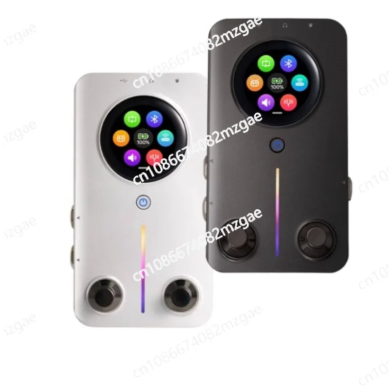 Intelligent Comprehensive Effect Machine Electric Guitar Drum Machine M2 Loop Recording Double Step Nail Portable