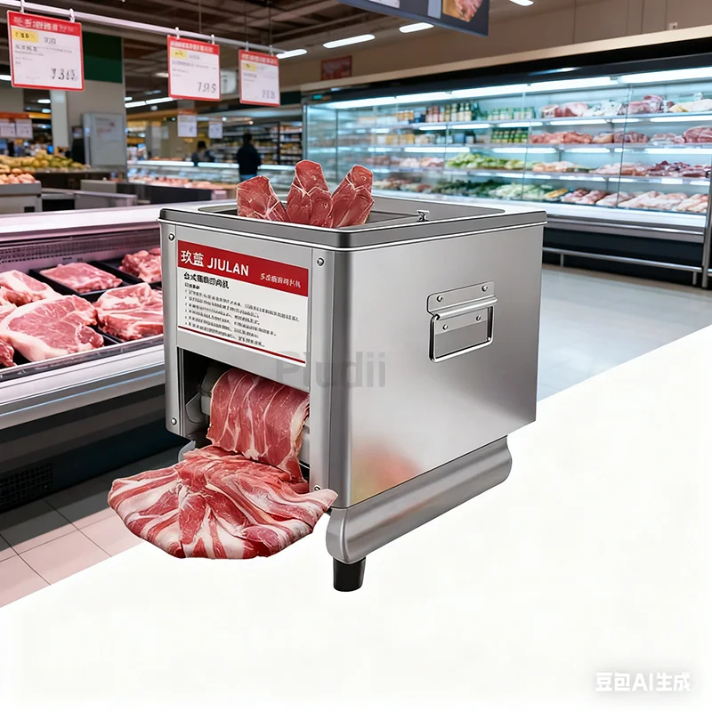 Mesin Pengiris Daging Listrik, Aksesori Penggiling Daging, Pemotong Sayuran Ikan Rumah Tangga, Pemotong Fillet, Aksesori Pengiris