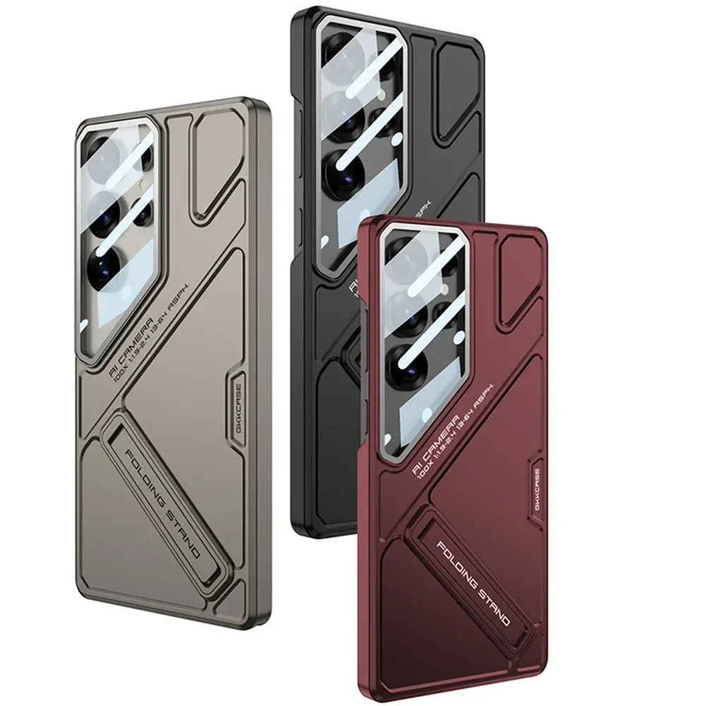 Hartschalenhalterung Handyhülle für Samsung Galaxy S25 S24 S23 Ultra Objektiv Anti Fall Schutzhülle Halter Hüllen