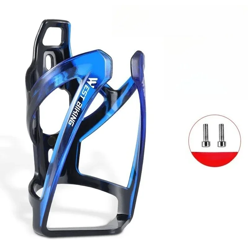 

Клетка для велосипедной бутылки с водой, красочный градиент для WEST BIKING, держатель для бутылки, сверхлегкий MTB дорожный кронштейн для бутылки с водой