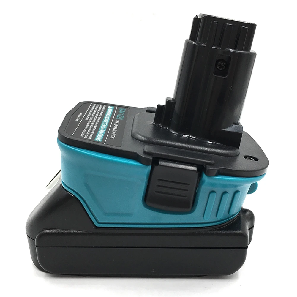 18V Battery Adapter Converter For BL1830 BL1840 To DC9096 DC9180 Nickel Power Tool Lithium Battery Interface Black ABS Material
