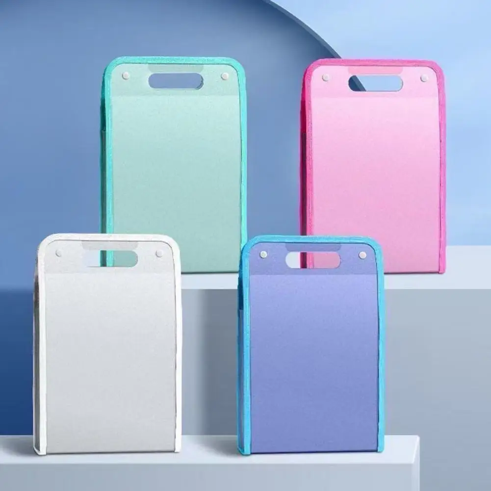 2 قطعة منظم ملفات الأكورديون جيوب المحمولة وثيقة استلام المنظم A4 الملفات توسيع مجلد اللوازم المكتبية المدرسية