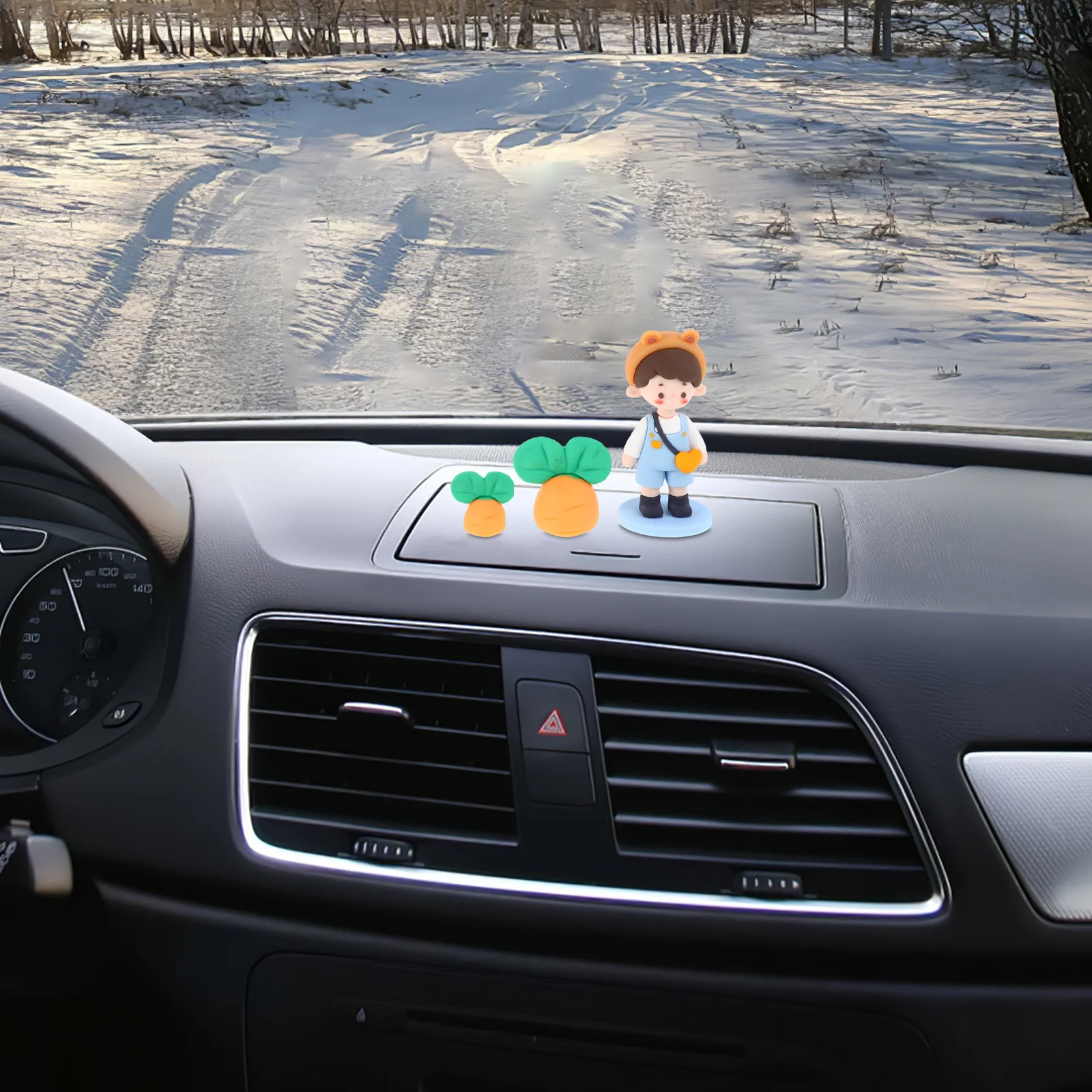 

1 set Interior Dashboard Decorations Plastic Accessories Cute Vehicle Gadgets Aesthetic Car Supplies Enhance Driving Experience