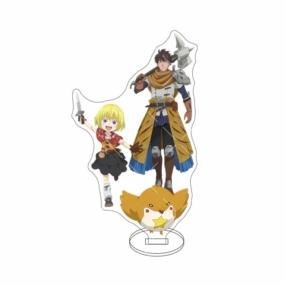 15cm New Anime Everyday of the 29 years old single person adventurer Figure Acrylic Stand Character Gifts Decoration Goods