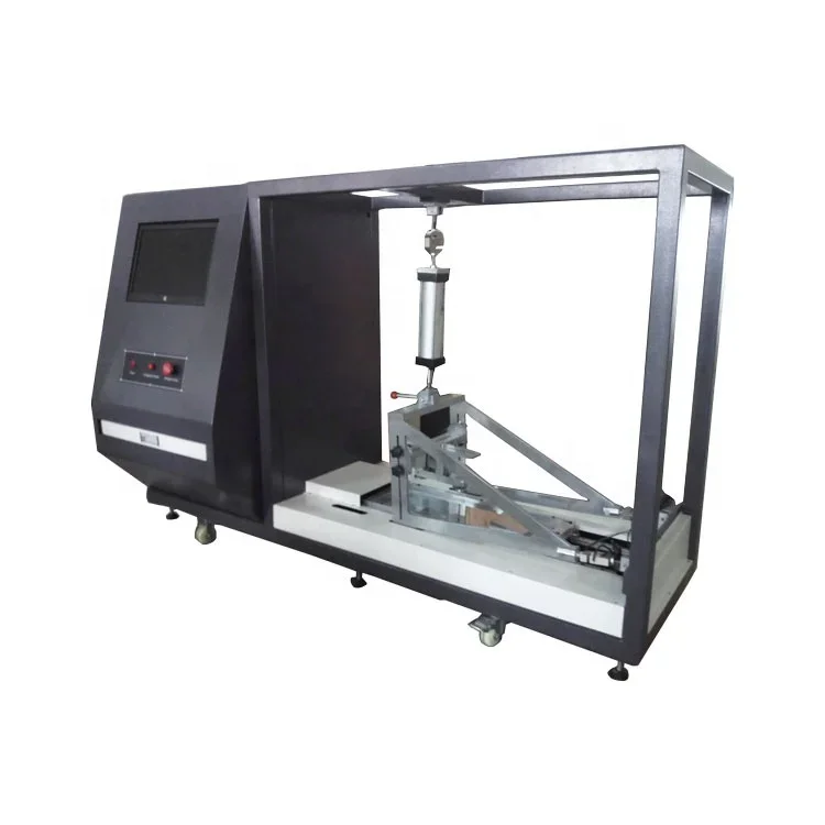 

Shoe Sole Friction Tester, Footwear Static Anti-slip Testing Machine