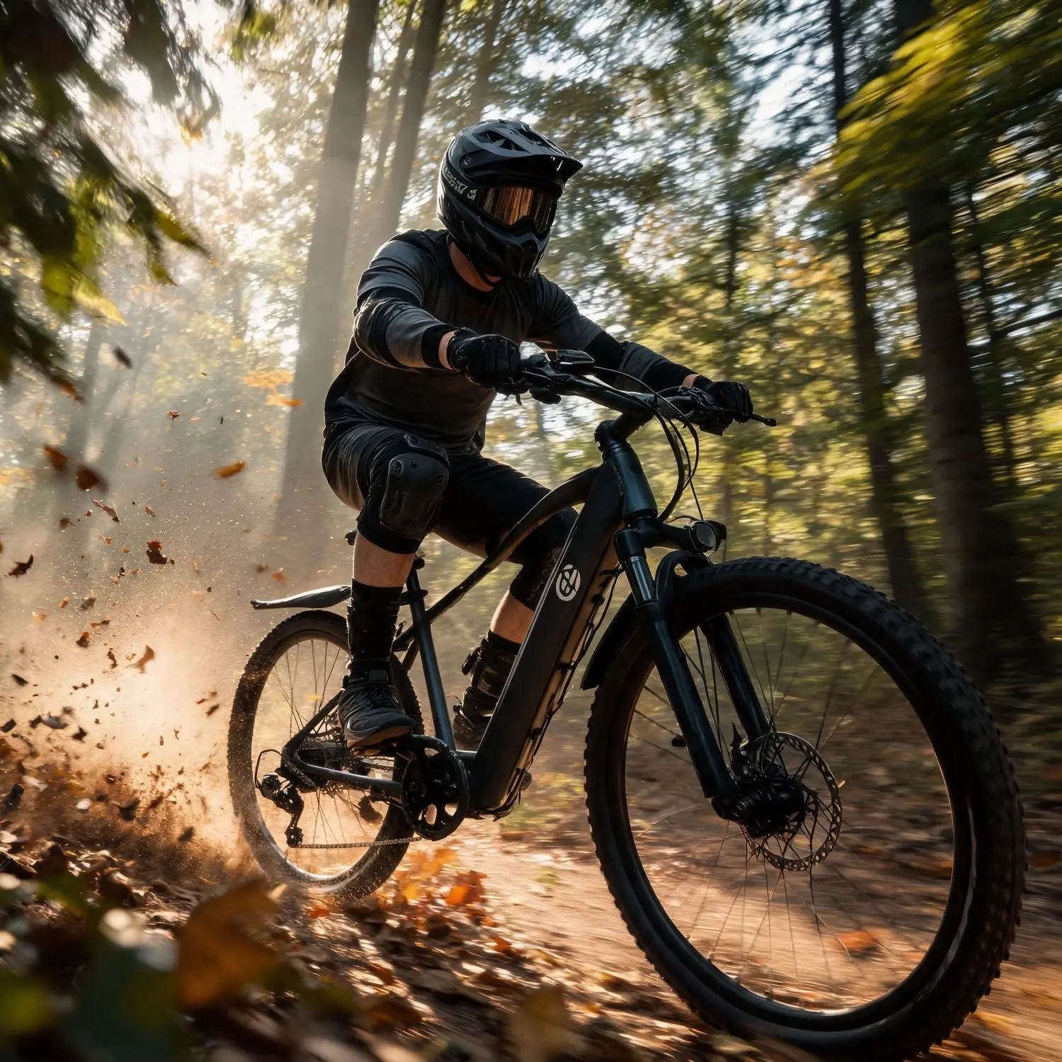 Lifestyle Outdoor 26 Inch Off Road Cross-Country Mountain Bike 500W Brushless Motor Max 44 Miles Long Range Top Speed 20MPH 30° Climbing Capacity Pedal Assist Mode 7-Speed Gear Lockable Battery, Road Trip Vacation Easy Assembly