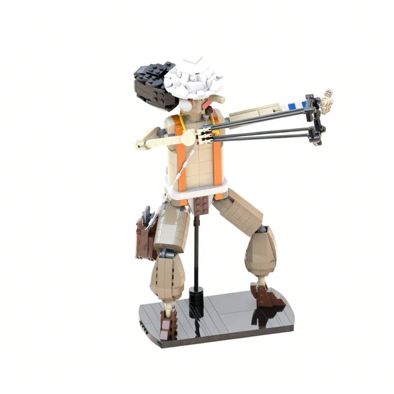 678pcs MOC Usopp OnePieces Model Building Blocks Toy Construction Christmas Gift Art Brick 3D Display Education Birthday Idea